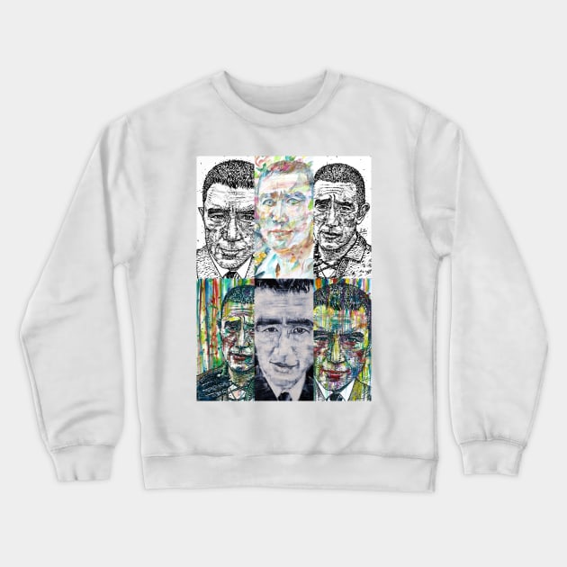 SIX TIMES YUKIO MISHIMA .1 Crewneck Sweatshirt by lautir